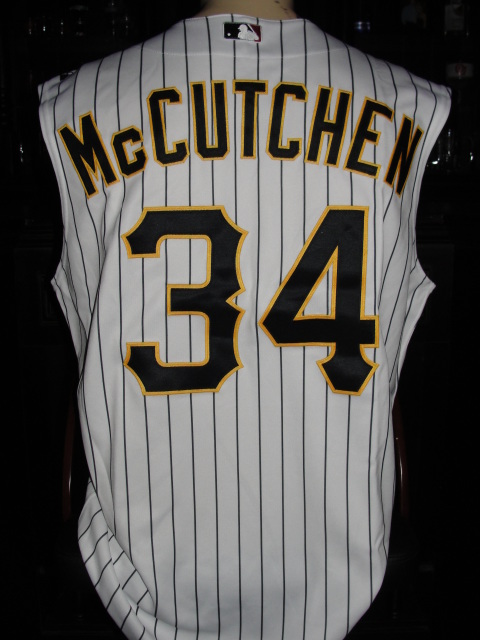 Pittsburgh Pirates #34 Daniel McCutchen Game Used/Worn Jersey